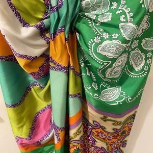 Fabulous multi-colored midi-skirt from Zara